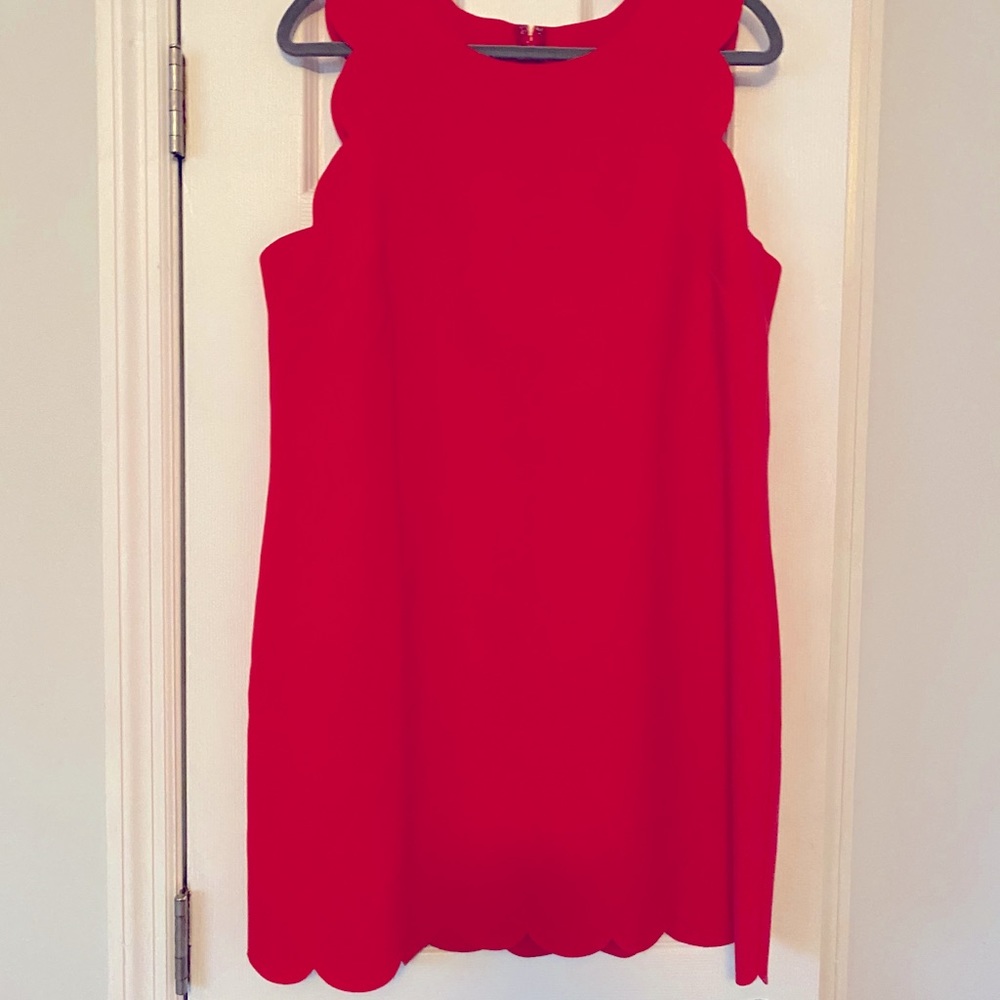J. Crew Scallop Dress